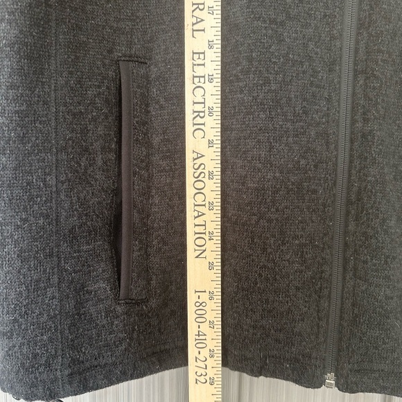 Orvis Men's Vest Charcoal Gray Full Zip Outdoor Versatile Fishing Sz XL - Picture 4 of 13